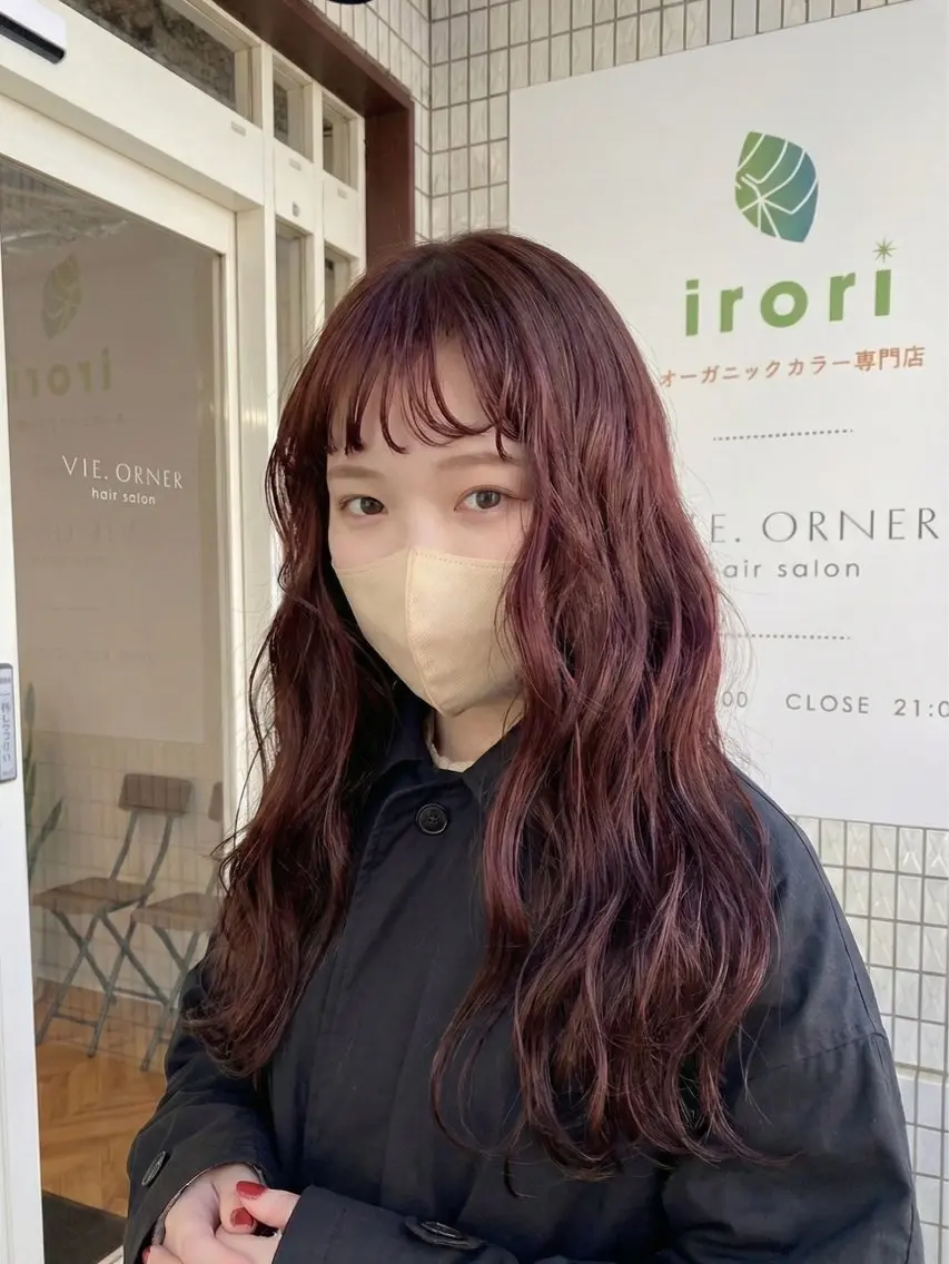 ミディアム カラー カット ヘアカラー トリートメント 口コミ150件超え 💬☘️笹岡航太のヘアスタイル