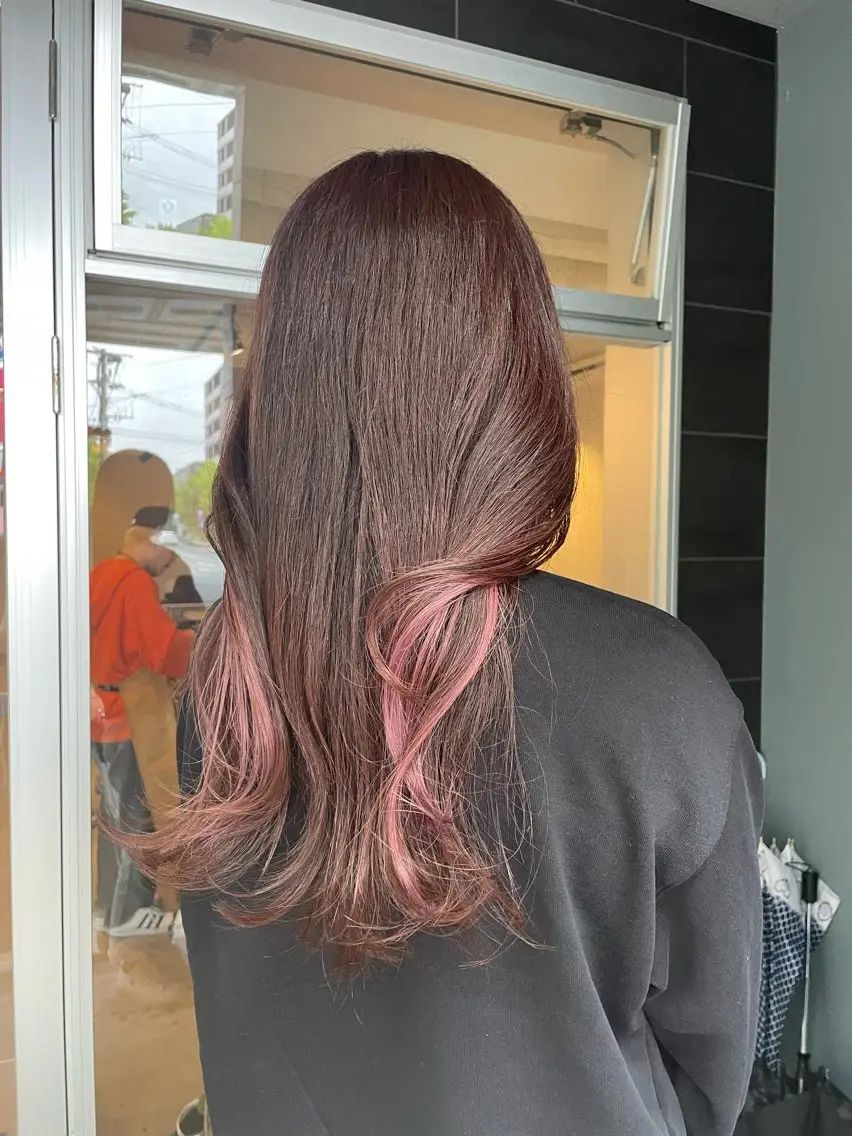 ミディアム Heath 姪浜 ⌇フタバのヘアスタイル