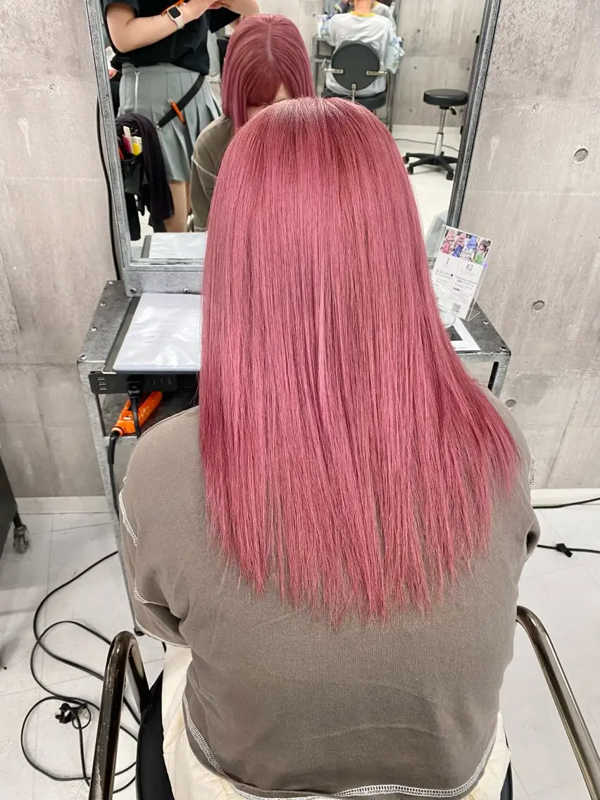 ロング カラー ヘアアレンジ ヘアカラー 🌈【🎀ヘアデザイ ナー🎀】✨ノン✨のヘアスタイル