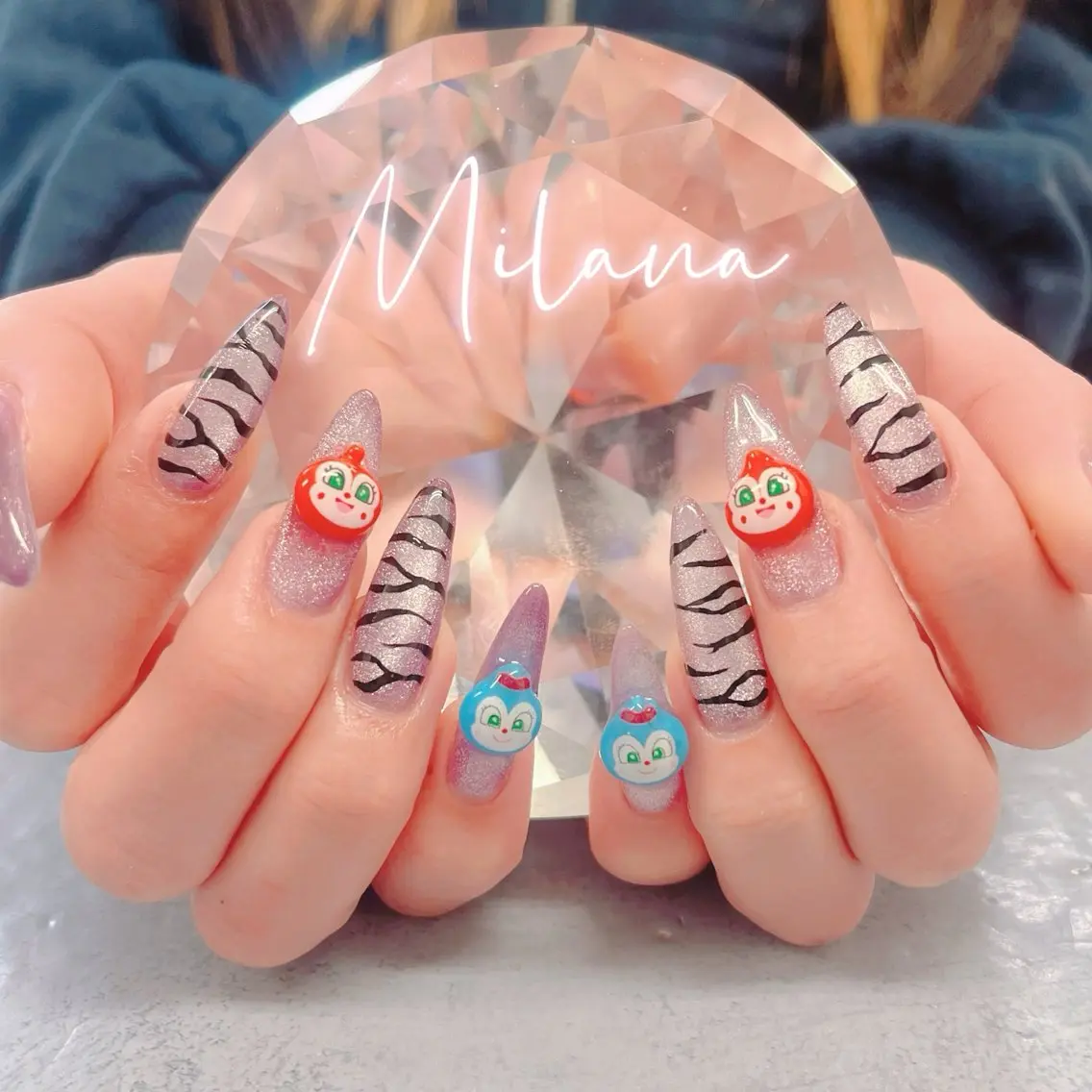 ネイル ハンドネイル Milana 西里のネイルデザイン