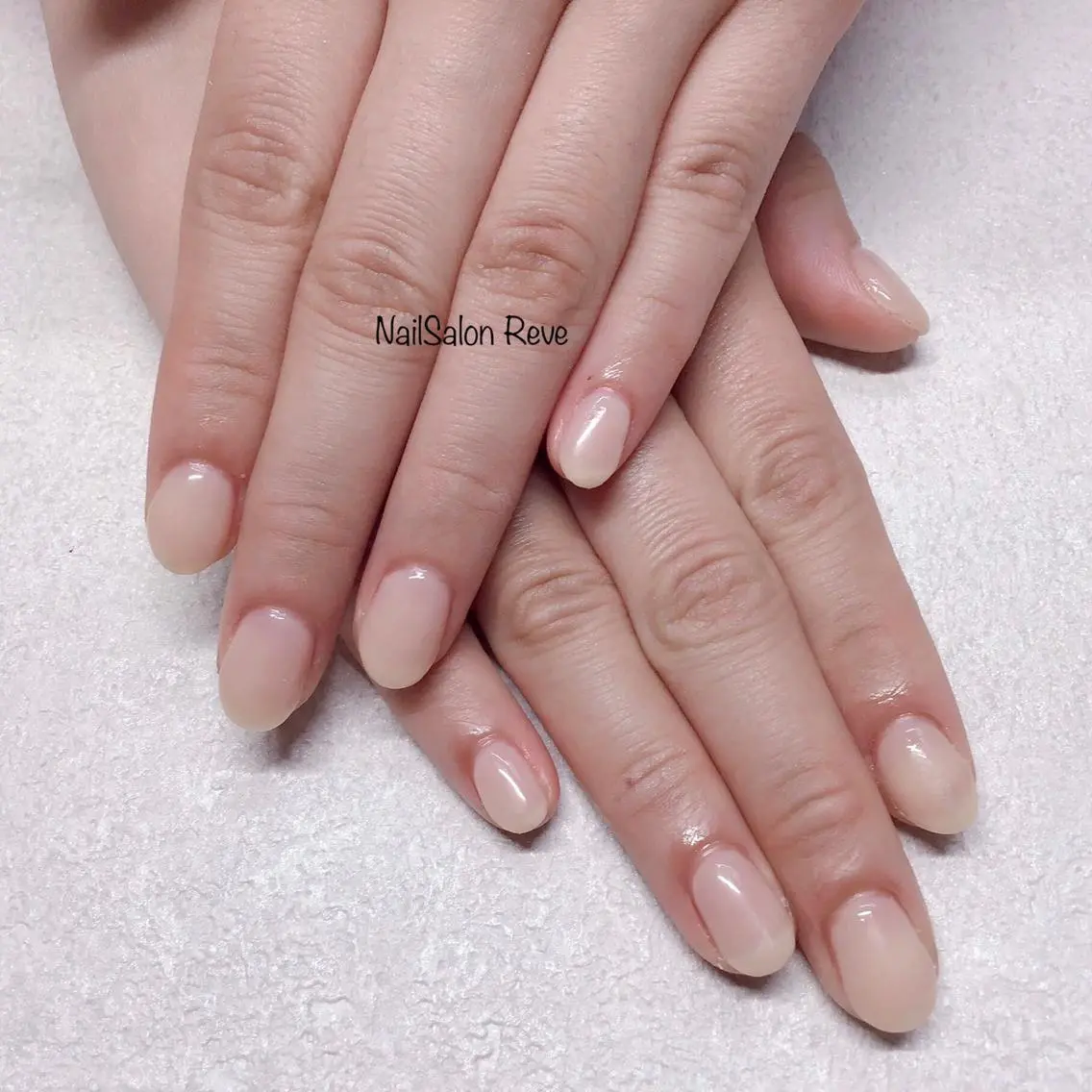 ネイル オフィスネイル ワンカラーネイル ハンドネイル NailSalon Reveのネイルデザイン