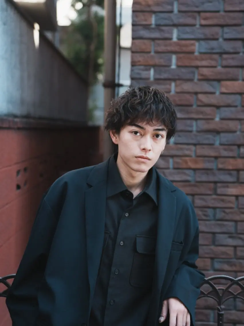 ショート パーマ メンズ ハヤノ リュウトのヘアスタイル