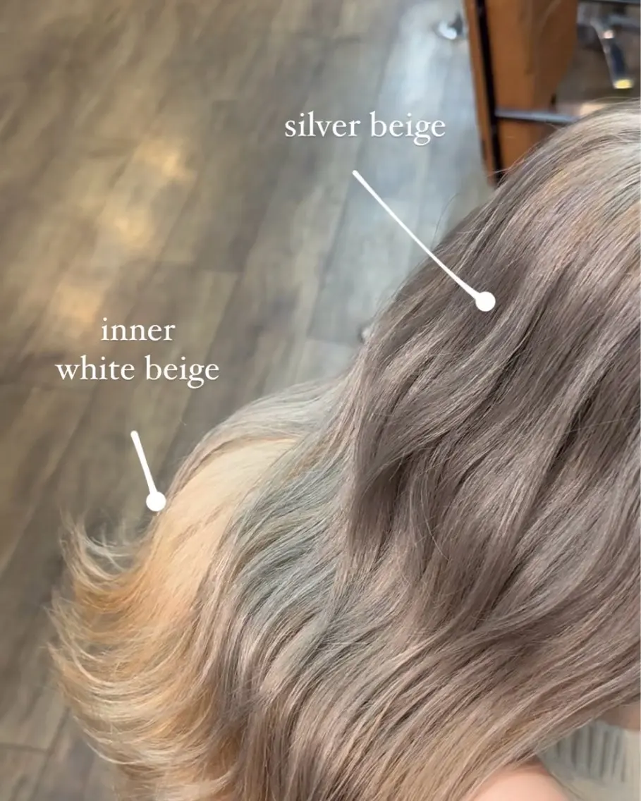 カラー iki shihoのヘアスタイル