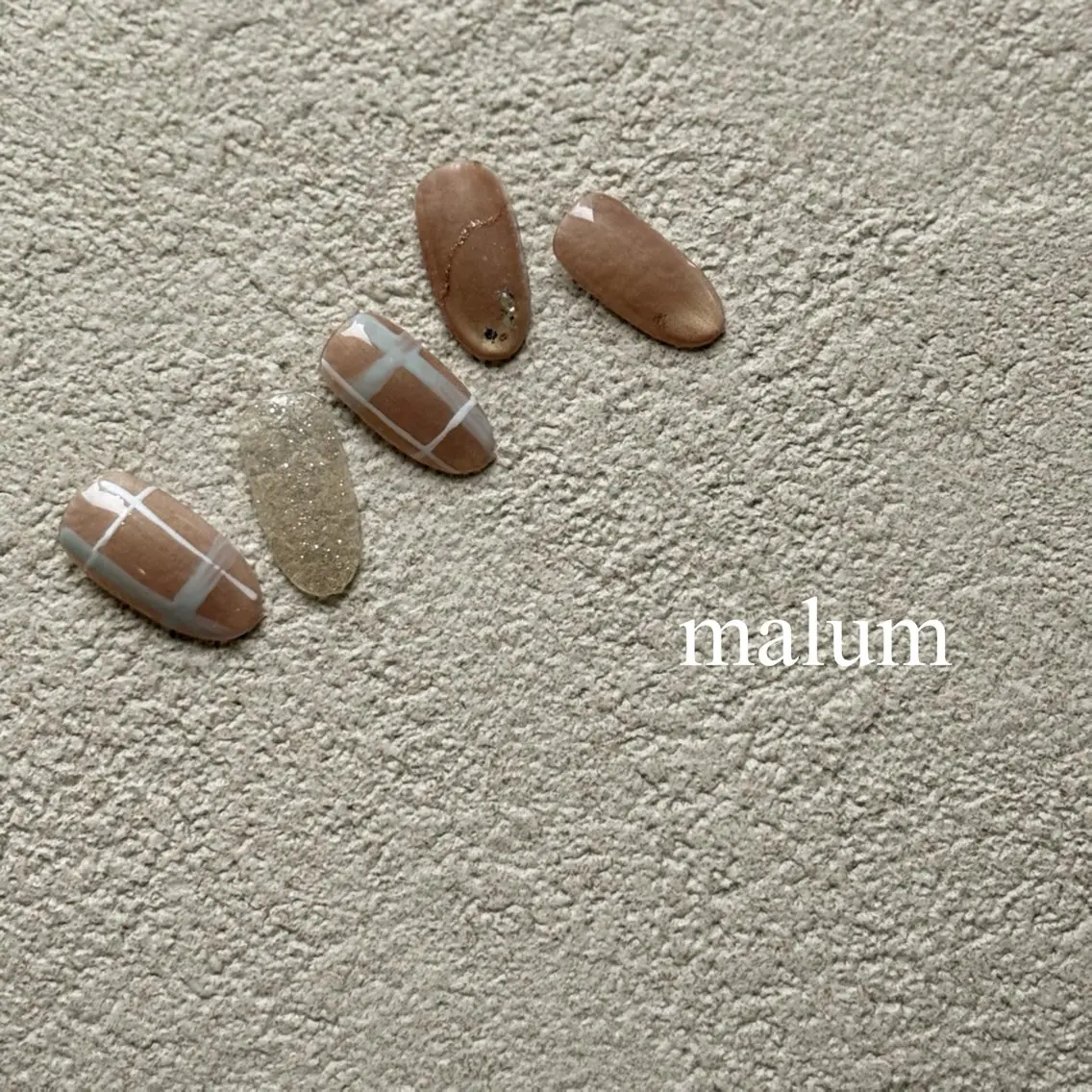 ネイル ハンドネイル malum nailのネイルデザイン