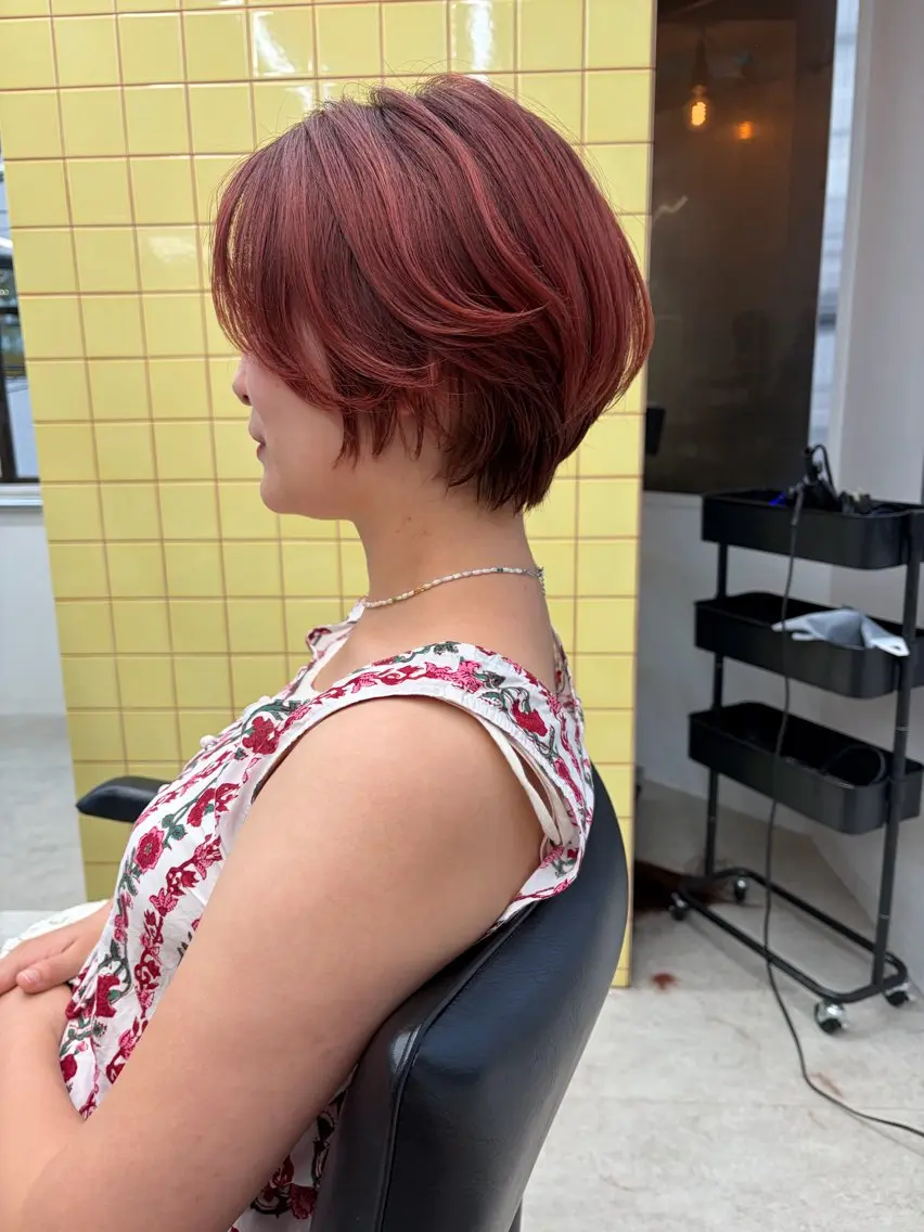 ショート ショート ・ボブ /もえまる🌻のヘアスタイル