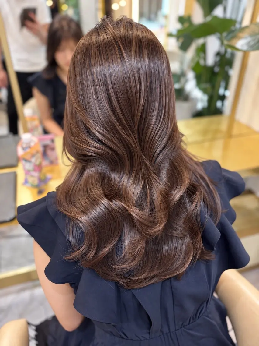 ロング カット ヘアカラー トリートメント レイヤー 翔のヘアスタイル