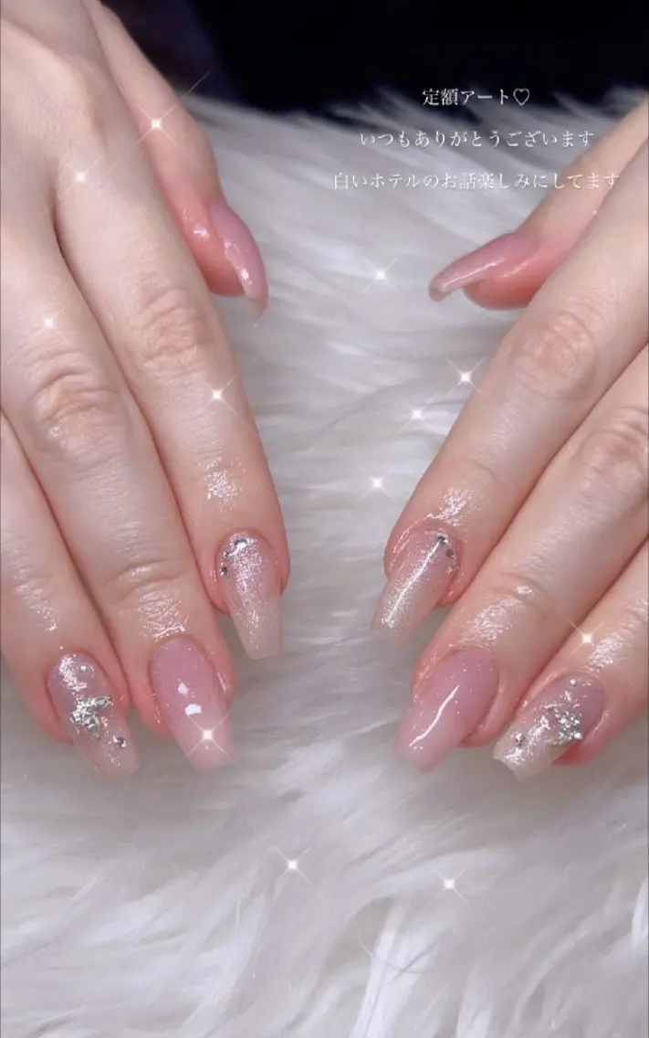 ネイル アートネイル 春ネイル ワンホンネイル ハンドネイル I LOVE ME NAIL.。.:*♡のネイルデザイン