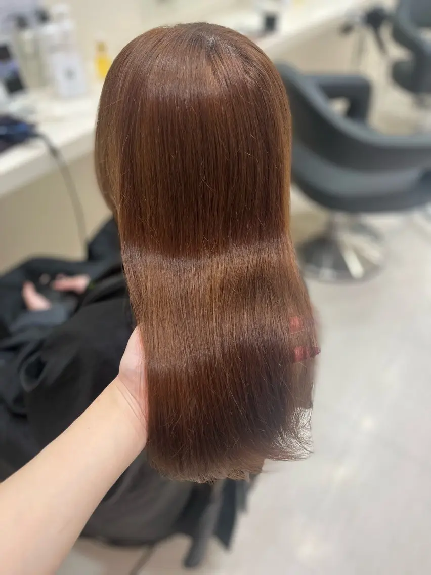 カラー ヘアカラー トリートメント ベージュ・ラベンダー カラー🎀りりのヘアスタイル