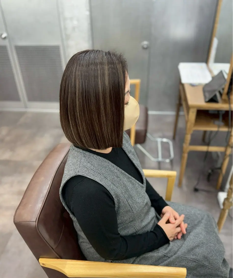 ショート カラー 【髪質改善カラー】 小澤奈津美のヘアスタイル