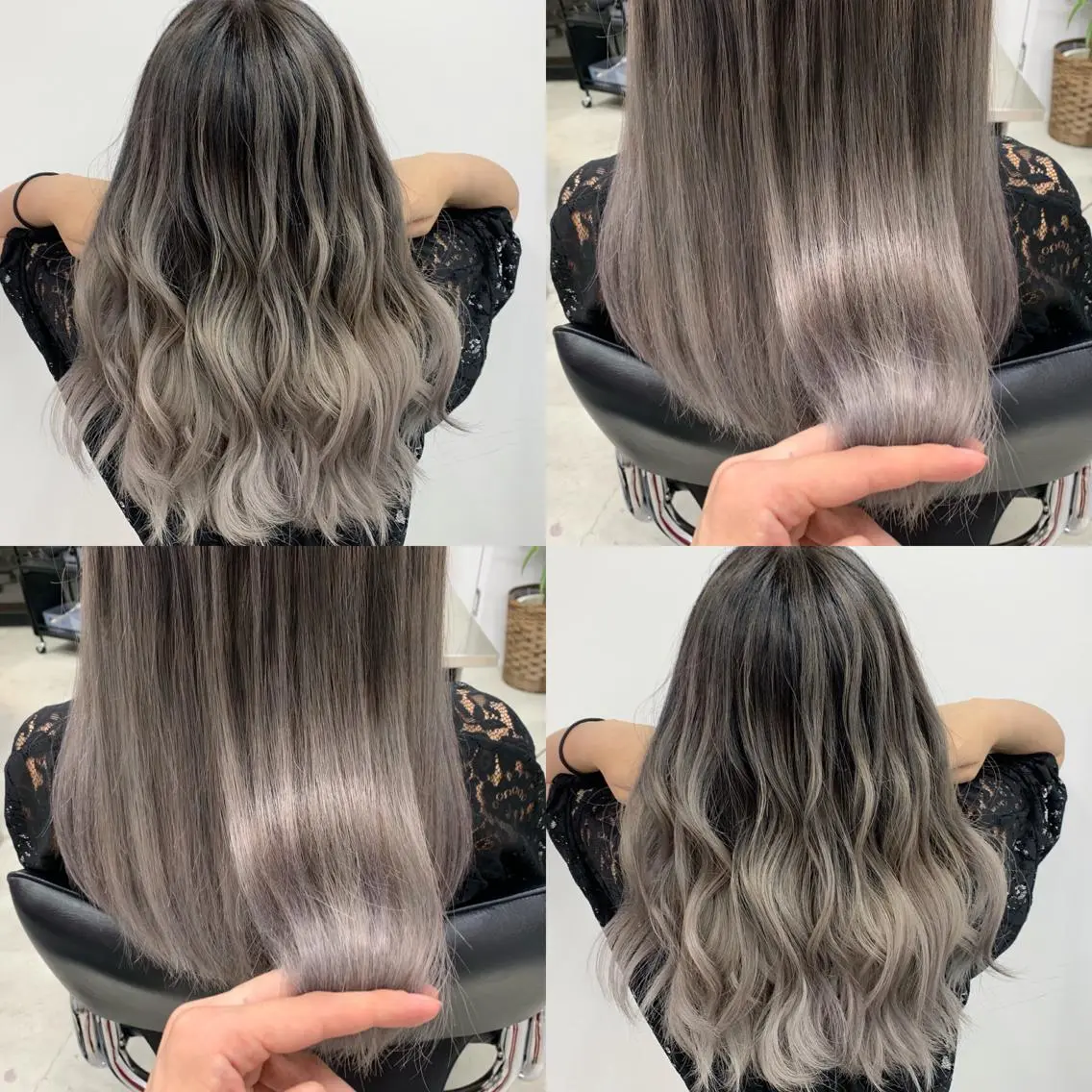 ロング カラー バレイヤージュ レイヤーカット ✨カラー指名 No.1✨keitaのヘアスタイル