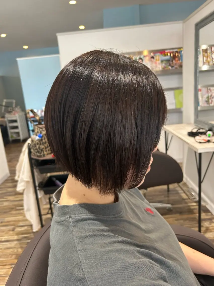 ショート ショートボブ ボブ ショートヘア 高木 瑶子のヘアスタイル