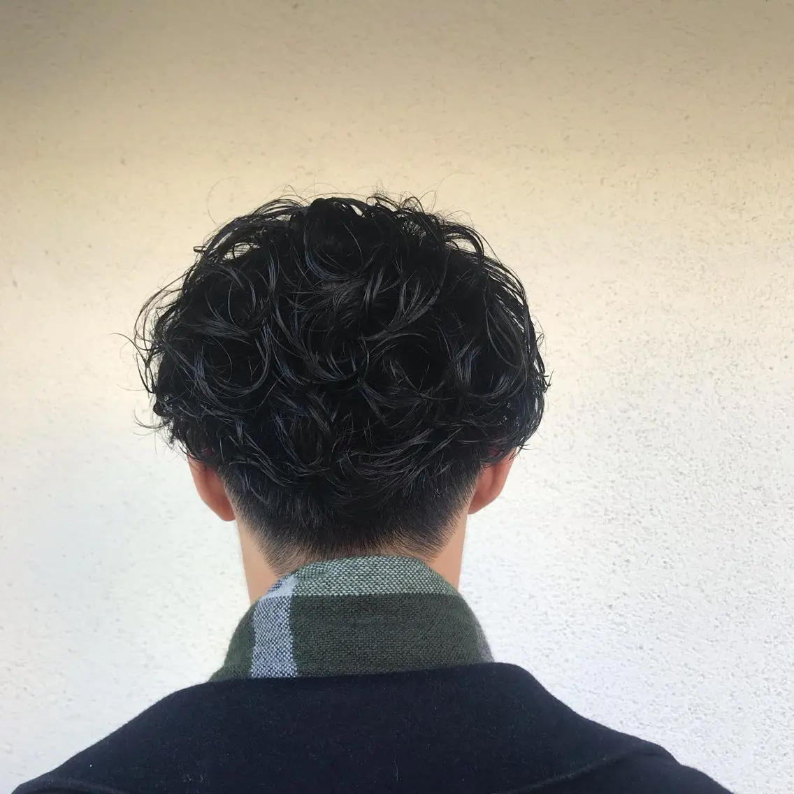 ショート カラー パーマ メンズ ニュアンスパーマ/ レイヤー/茶屋町のヘアスタイル