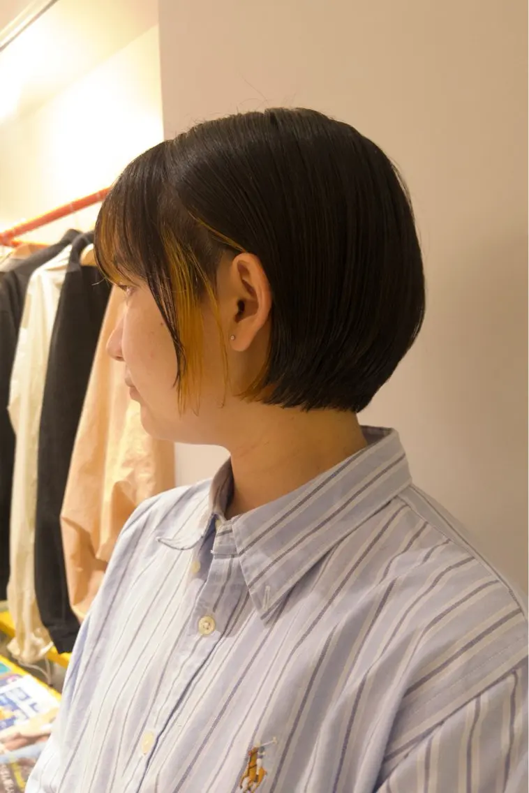 ショート 丸みショート ショートヘア ca naのヘアスタイル