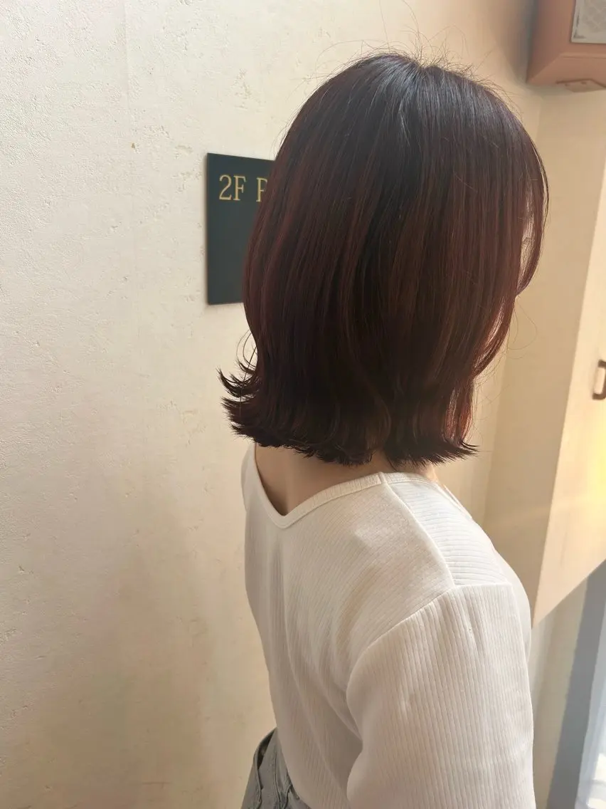 ミディアム rino寺田町🌼 Mizukiのヘアスタイル
