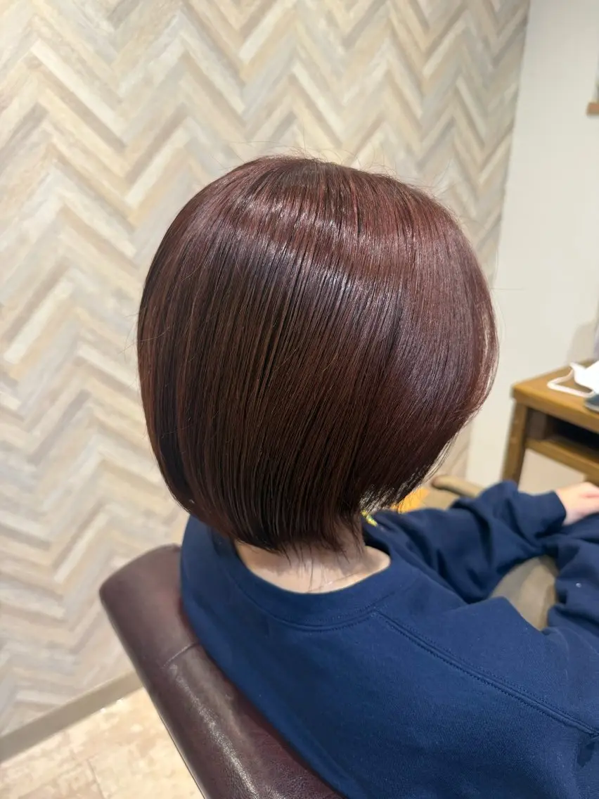 ショート ヘアカラー 【STYLE】 🥑MEI🍒のヘアスタイル