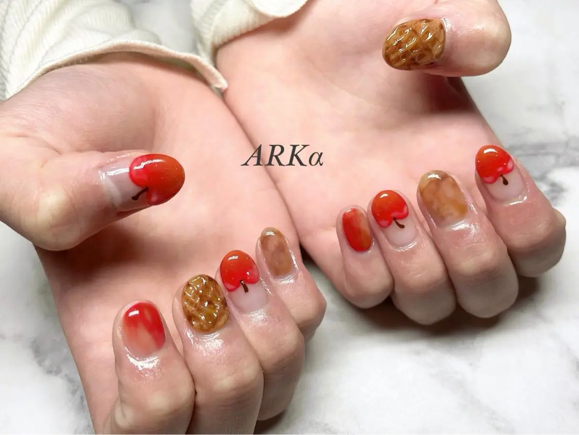 ネイル ハンドネイル ARKα Nishiのネイルデザイン