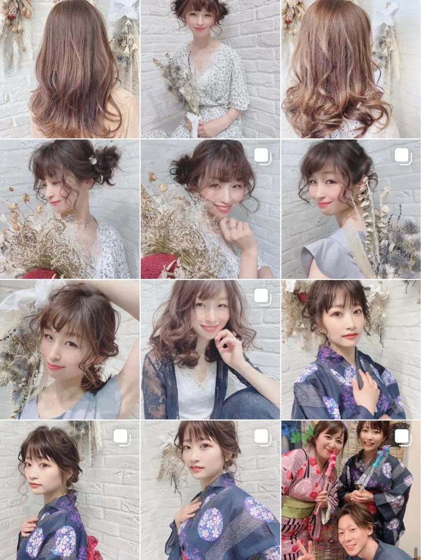 ロング ヘアアレンジ 伊藤 早人のヘアスタイル