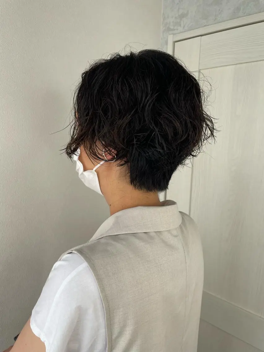[ 女性限定 ] カット ＋ パーマ ＋ 炭酸泉の写真