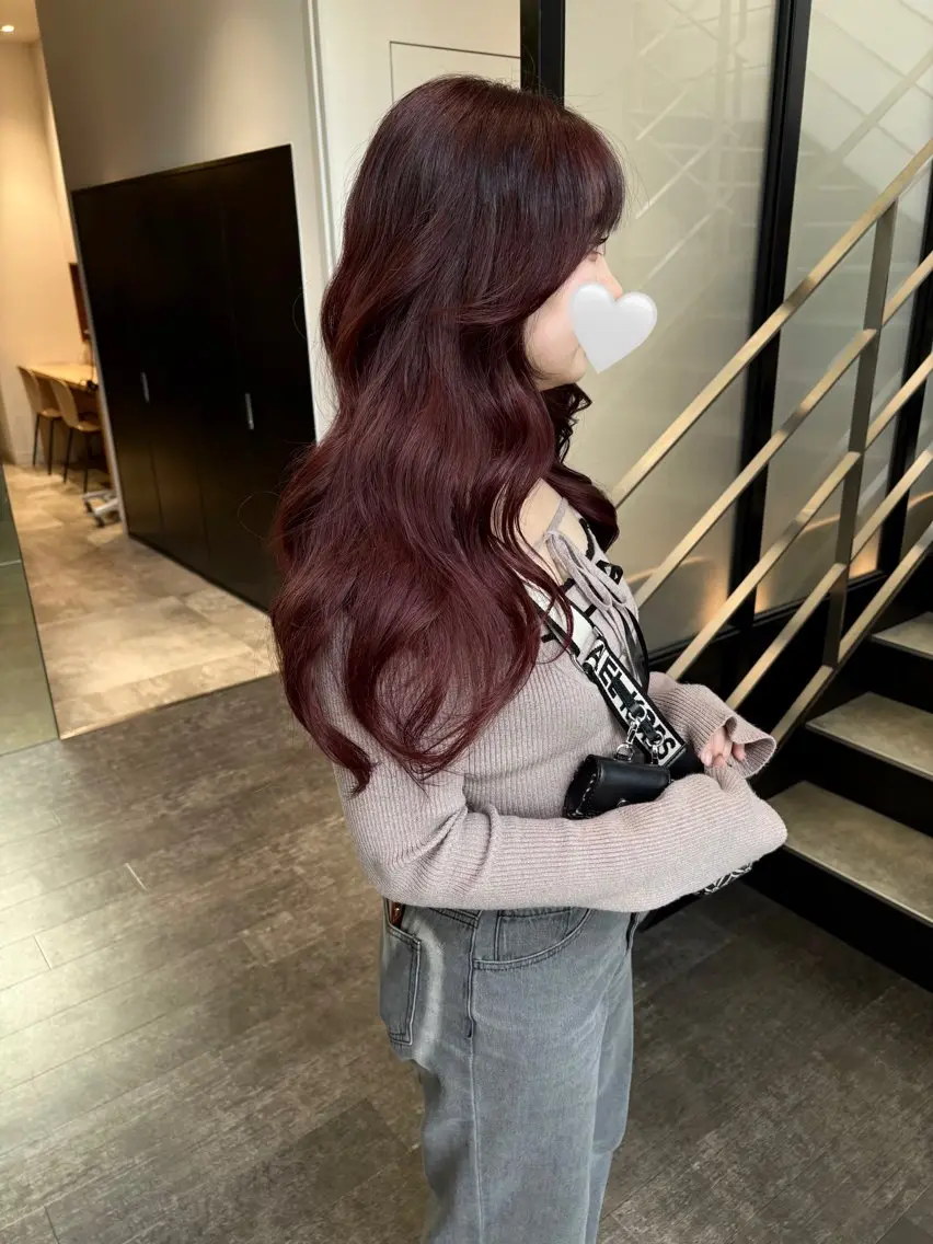 ロング カラー ヘアカラー mao | 柔らか艶カラー🫧のヘアスタイル