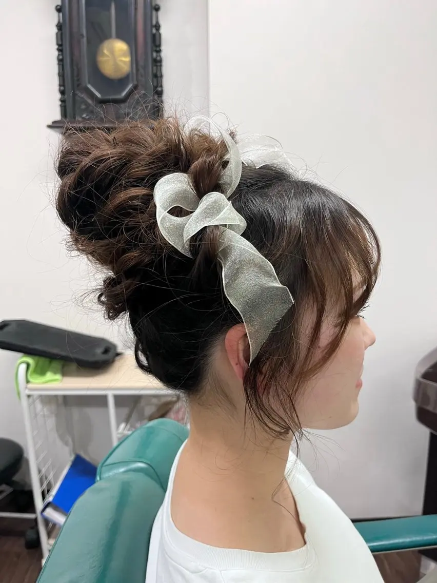 ヘアアレンジ ヘアセット エステ&脱毛Fate /huddle五條のエステ・リラクイメージ