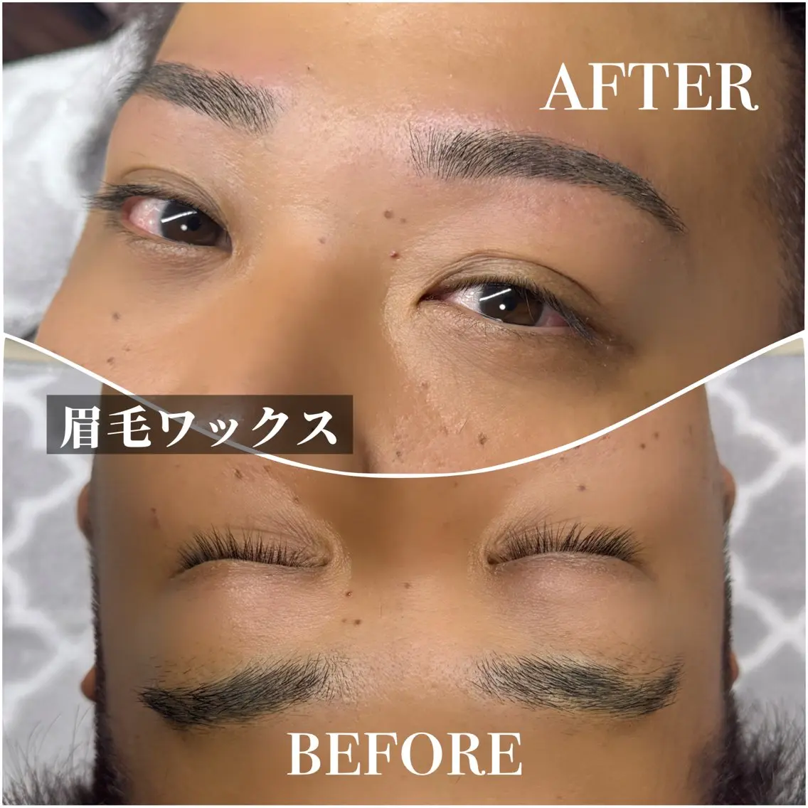 アイブロウ メンズアイブロウ ワックス脱毛 眉カット その他(アイブロウ) eyerich 蘇我店のマツエク・マツパデザイン