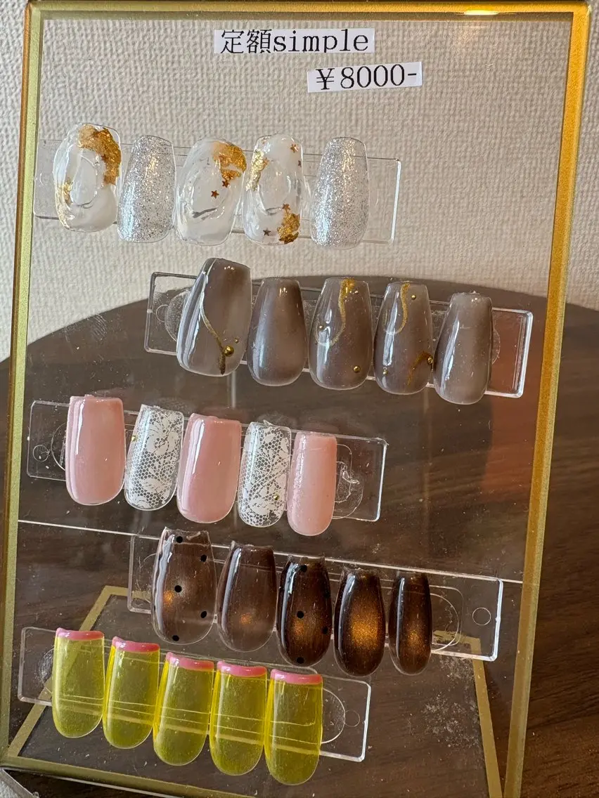 ネイル ハンドネイル umber 三茶1分のネイルデザイン