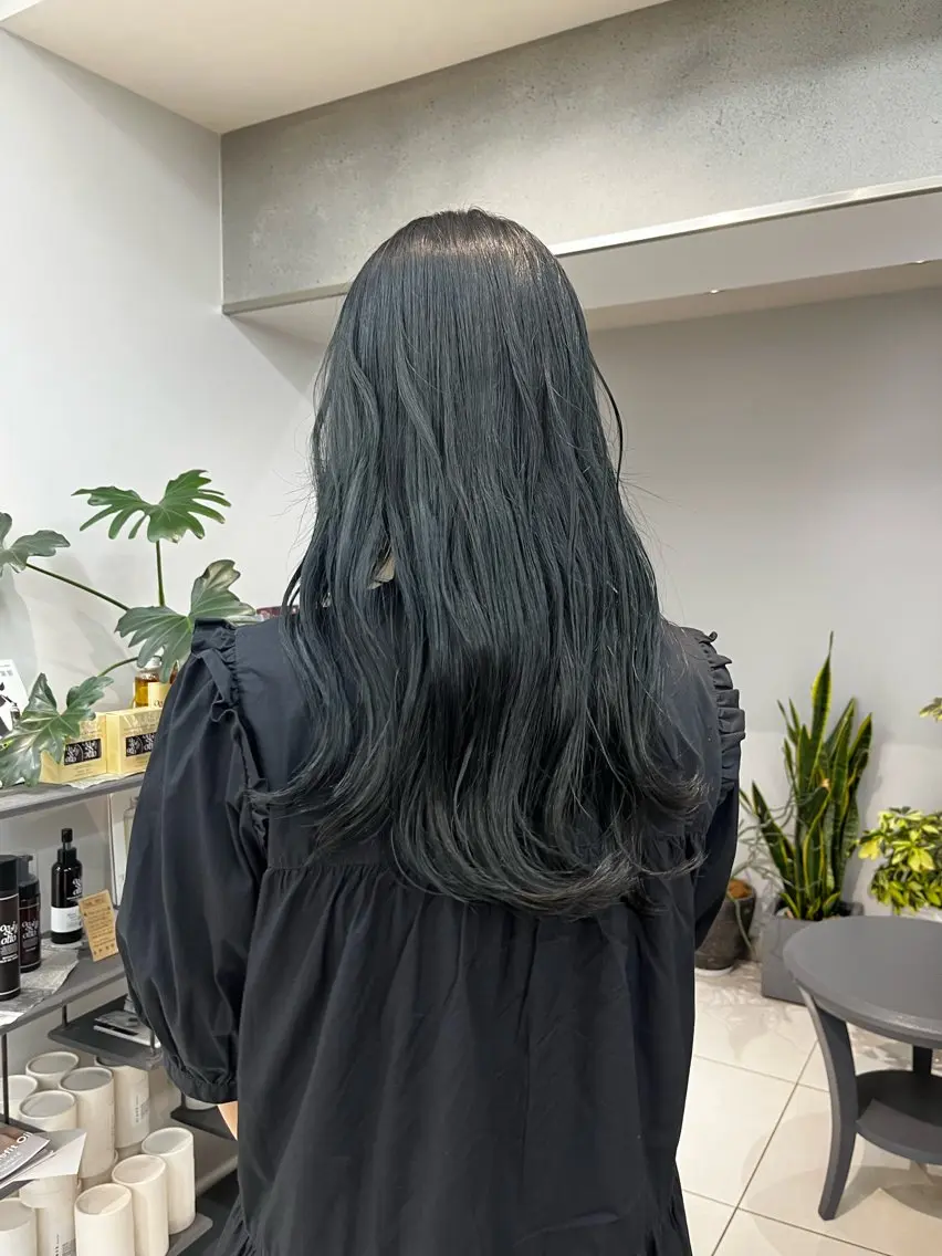 ロング ウルフ🦋顔まわり ❤︎ ͛めいのヘアスタイル