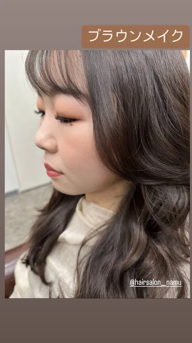 セミロング デート 韓国風ヘア 韓国メイクサロン YUKINA東京のその他イメージ