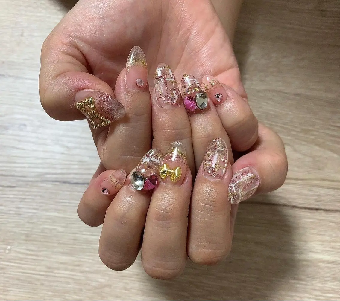 ネイル 長さ出し MINAMI nailsのネイルデザイン