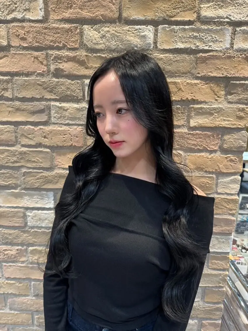 ロング Miyuu🎀カラー ・束感マツエク👀✨のマツエク・マツパデザイン