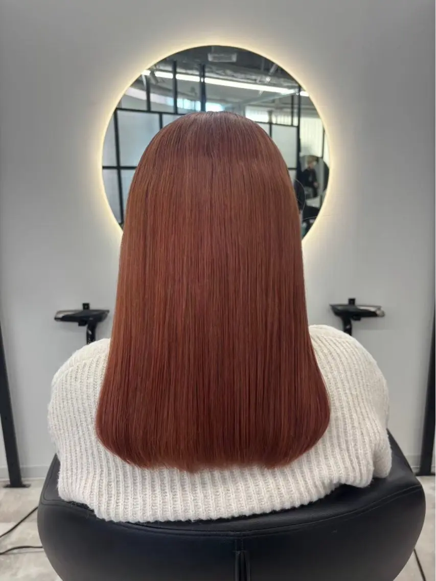 ロング ヘアカラー Marin 💗暖色カラー💗のヘアスタイル