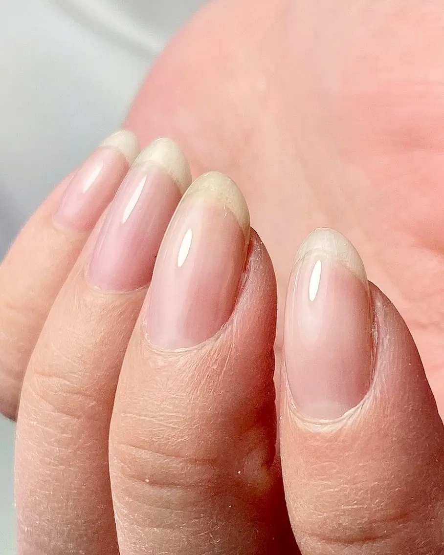 ネイル クリアネイル 自爪育成nail fachuriのネイルデザイン