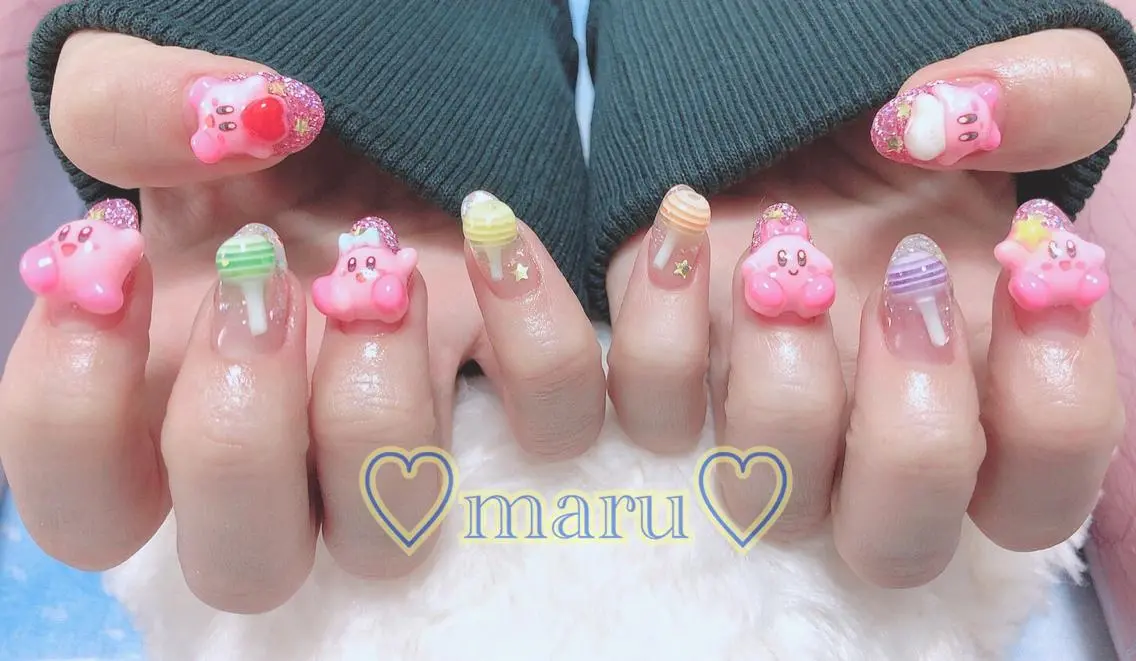 ネイル ハンドネイル フットネイル まるみ♡7/1〜値上 げ致します(>_<)のその他イメージ