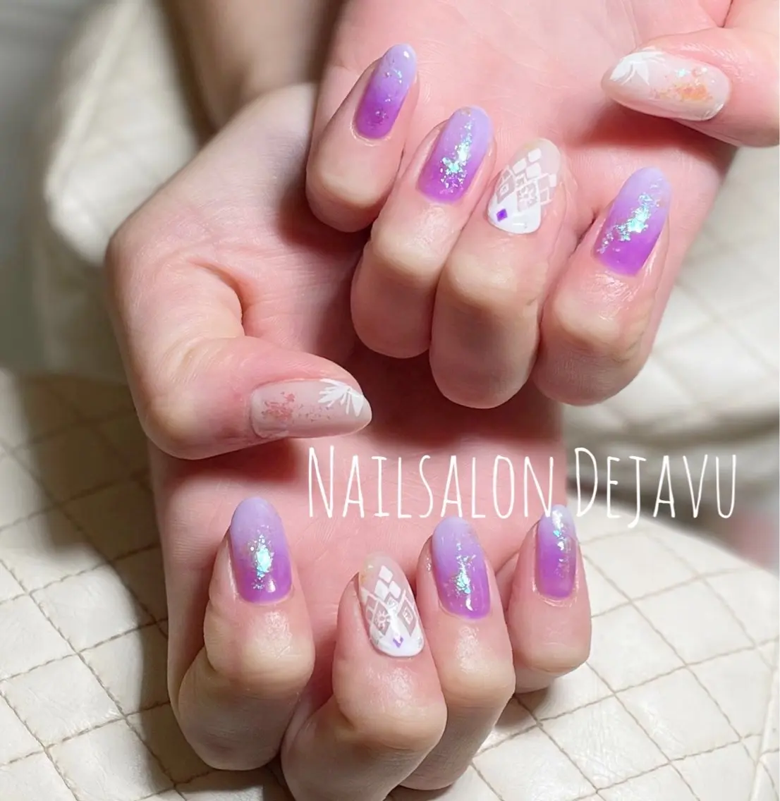 ネイル 持ち込み ハンドネイル Nailsalon Dejavuのネイルデザイン