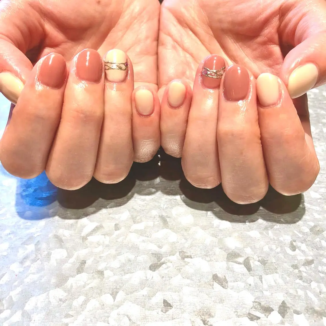 ネイル シンプルネイル TRAM-nail moriizumiのネイルデザイン