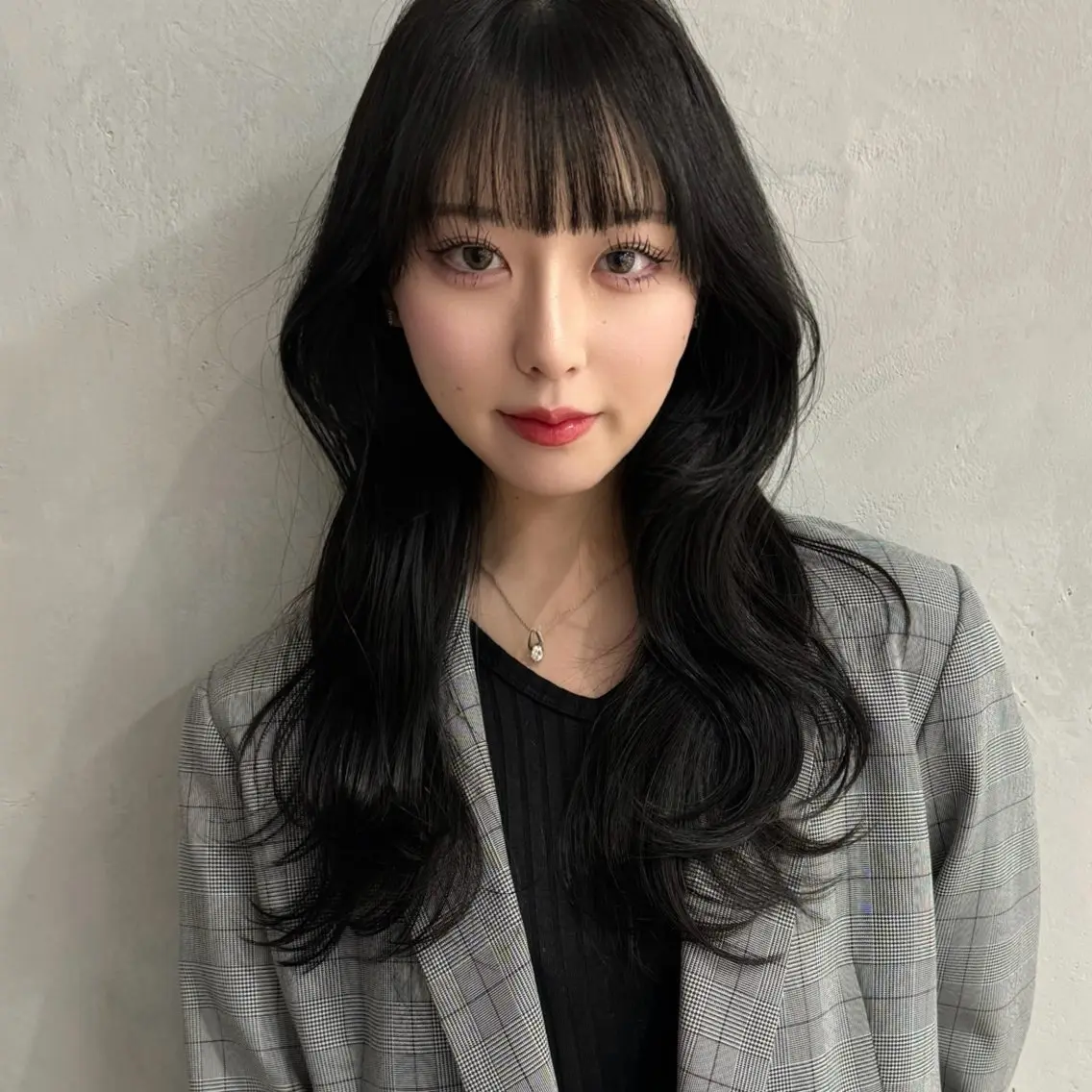 ロング カラー カット 縮毛矯正 トリートメント 本場の韓国ヘア 🇰🇷 中尾 崇人のヘアスタイル