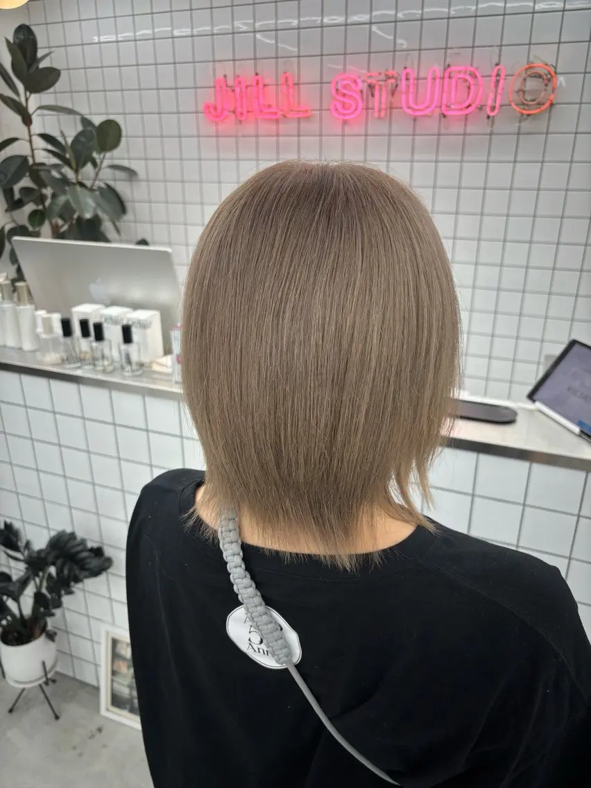 ミディアム カラー ヘアカラー 夕羽夢🍓矢場/ JILLSTUDIOのヘアスタイル