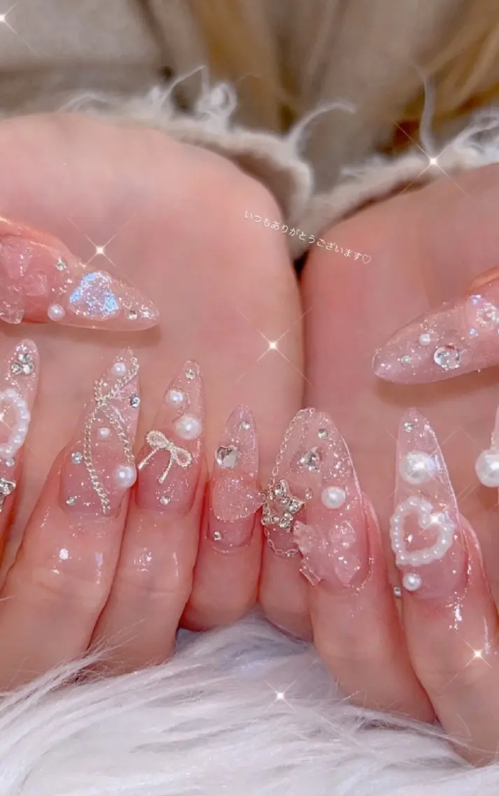 ネイル アートネイル 春ネイル ワンホンネイル ハンドネイル I LOVE ME NAIL.。.:*♡のネイルデザイン