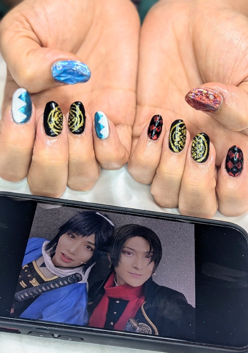 ネイル ハンドネイル 推しネイル | 　aycnailのネイルデザイン
