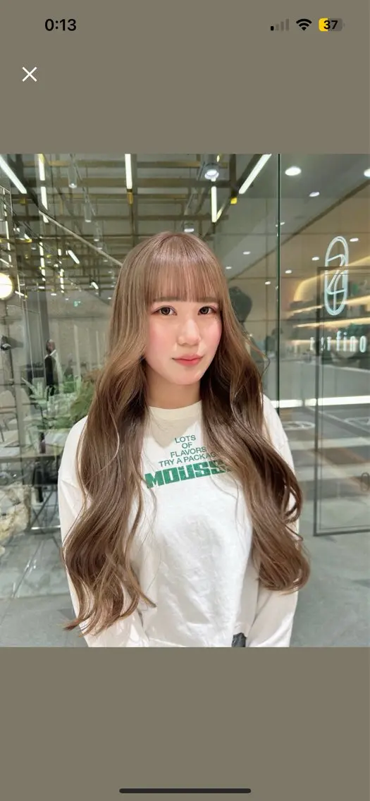 ロング カラー 🦋sana🦋 似合わせカット✁のヘアスタイル