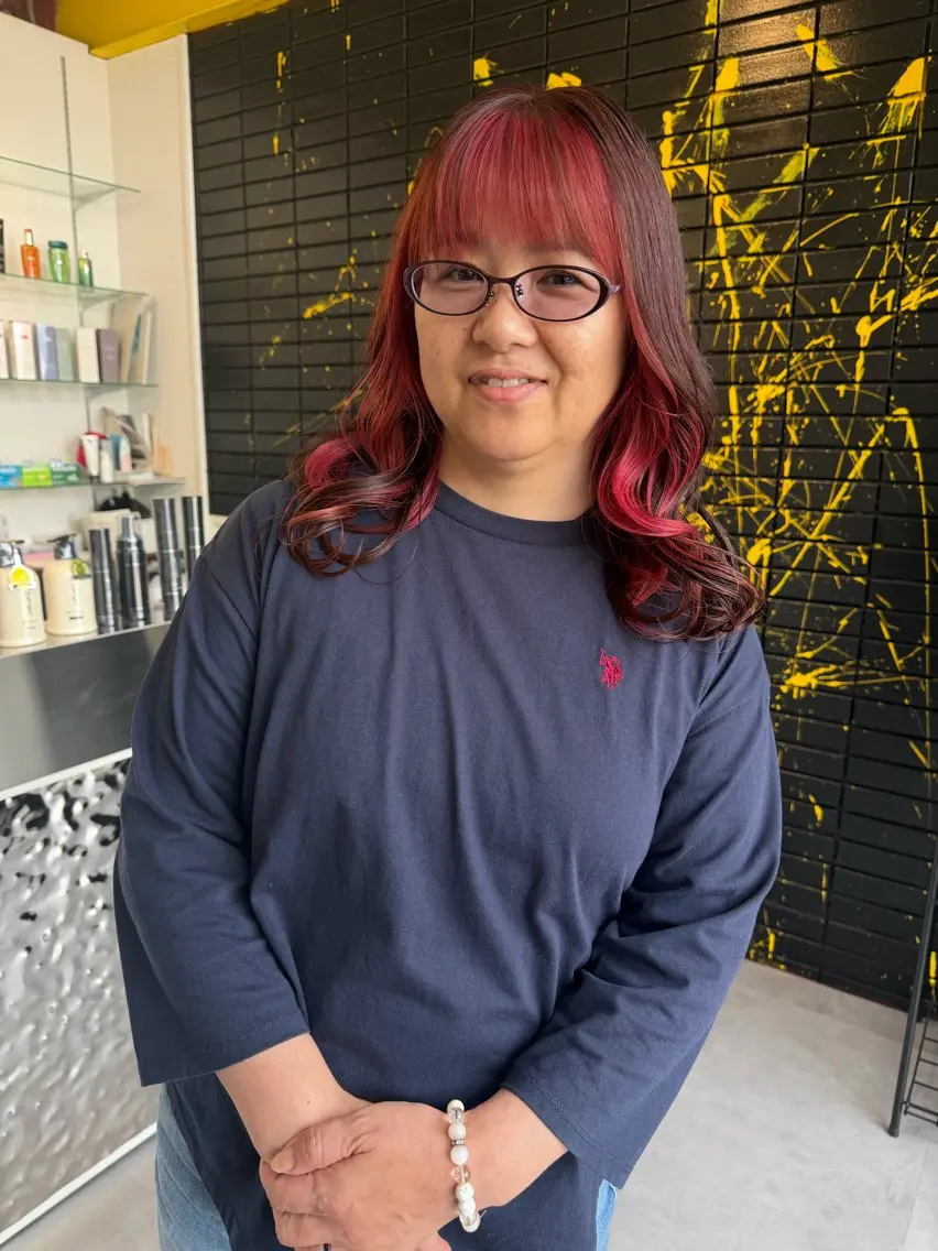 セミロング 柏木 司のヘアスタイル