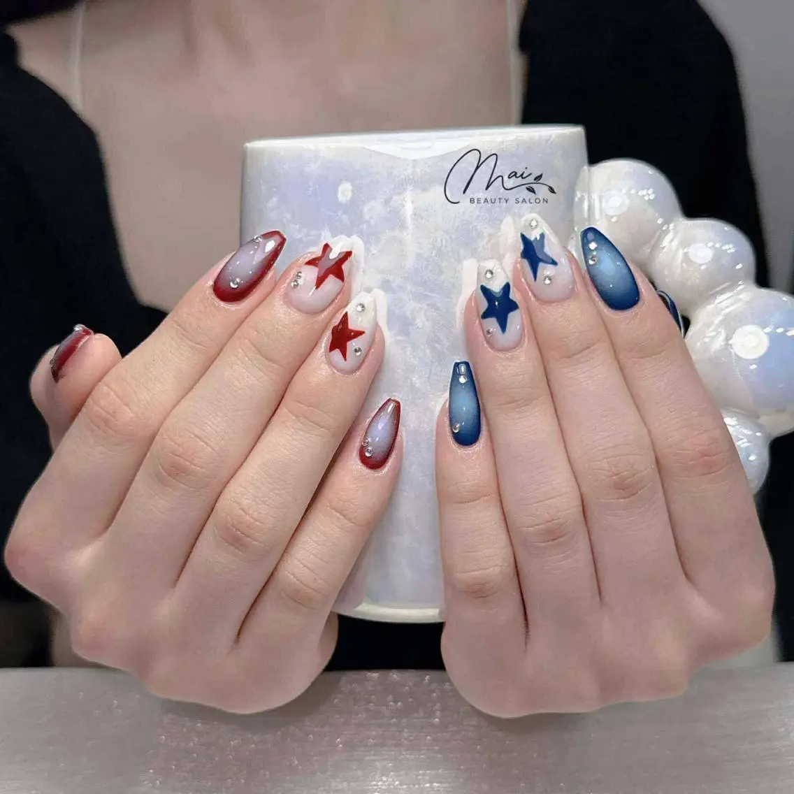 ネイル ジェルネイル パラジェル ワンホンネイル MaiBeauty マイ マイのネイルデザイン