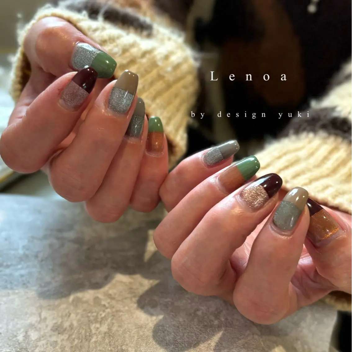 ネイル ハンドネイル Tielu Yukiのネイルデザイン