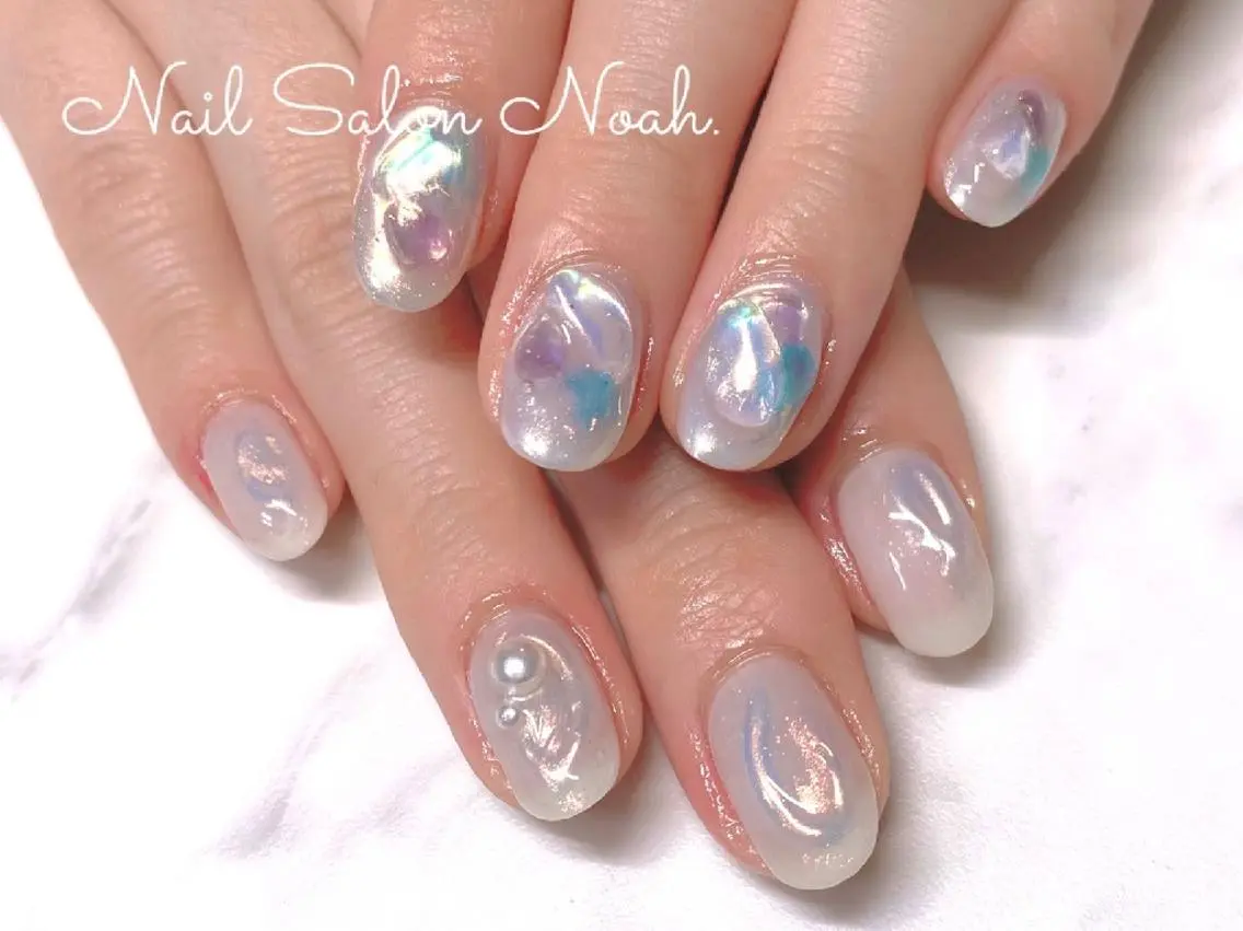 ネイル 持ち込み ハンドネイル Nail Salon Noah.のネイルデザイン
