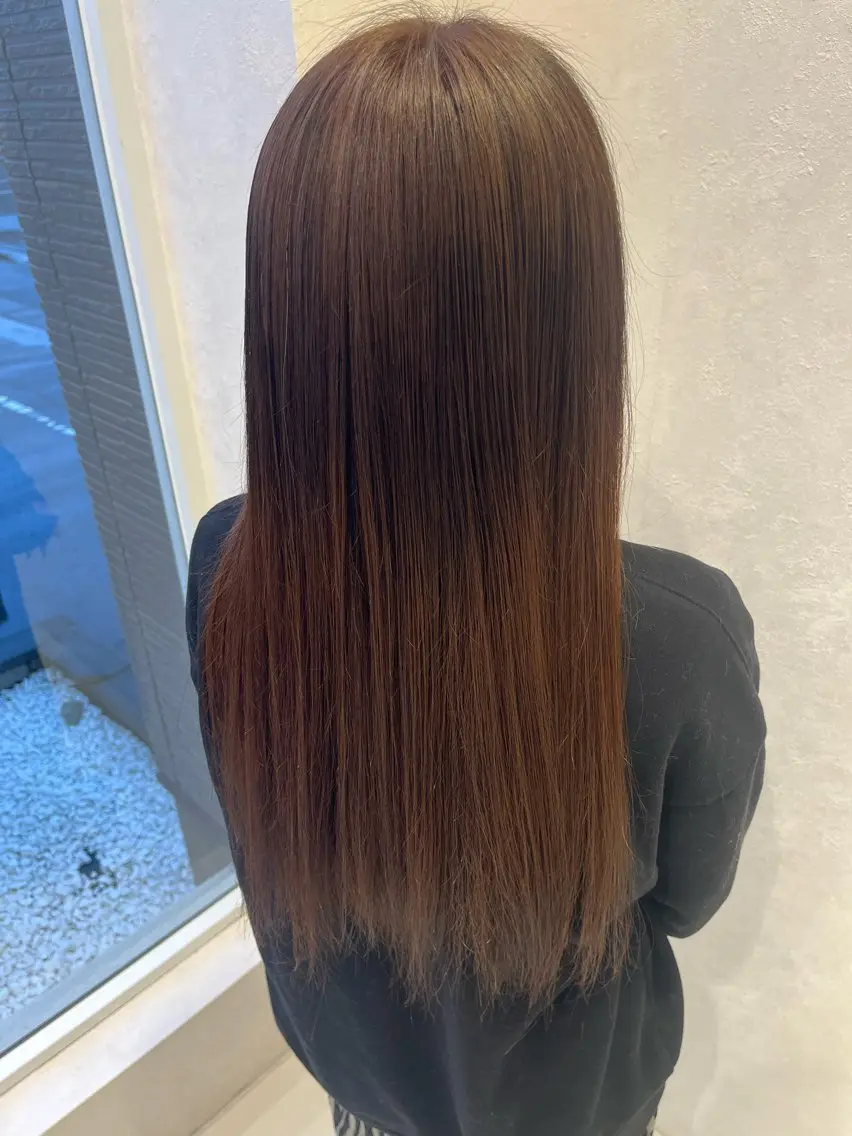 ロング トリートメントおおい まほのヘアスタイル