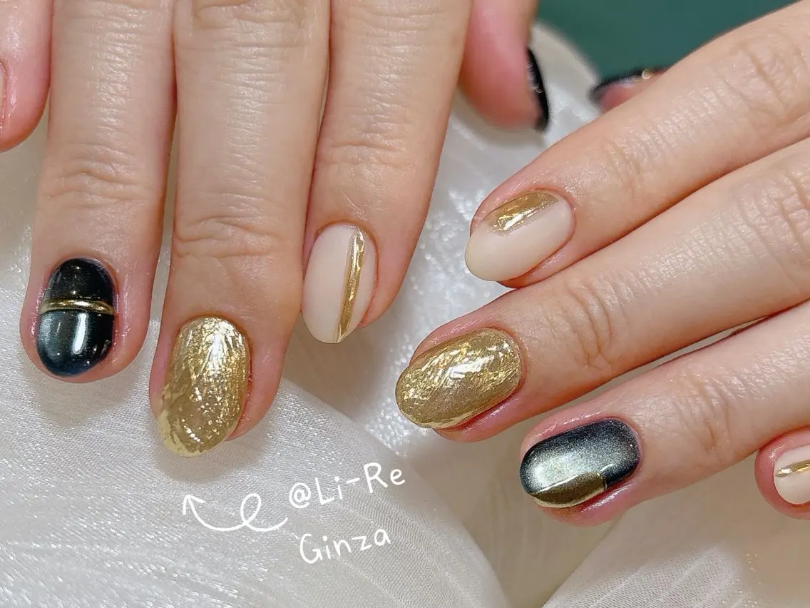 ネイル ハンドネイル Li-Re GINZAのネイルデザイン