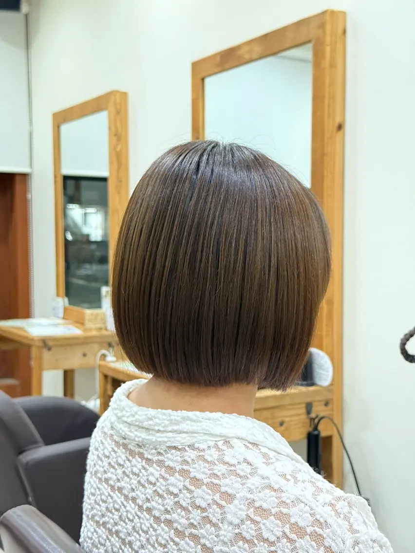 【人気メニュー】カット➕3stepトリートメント🦋の写真