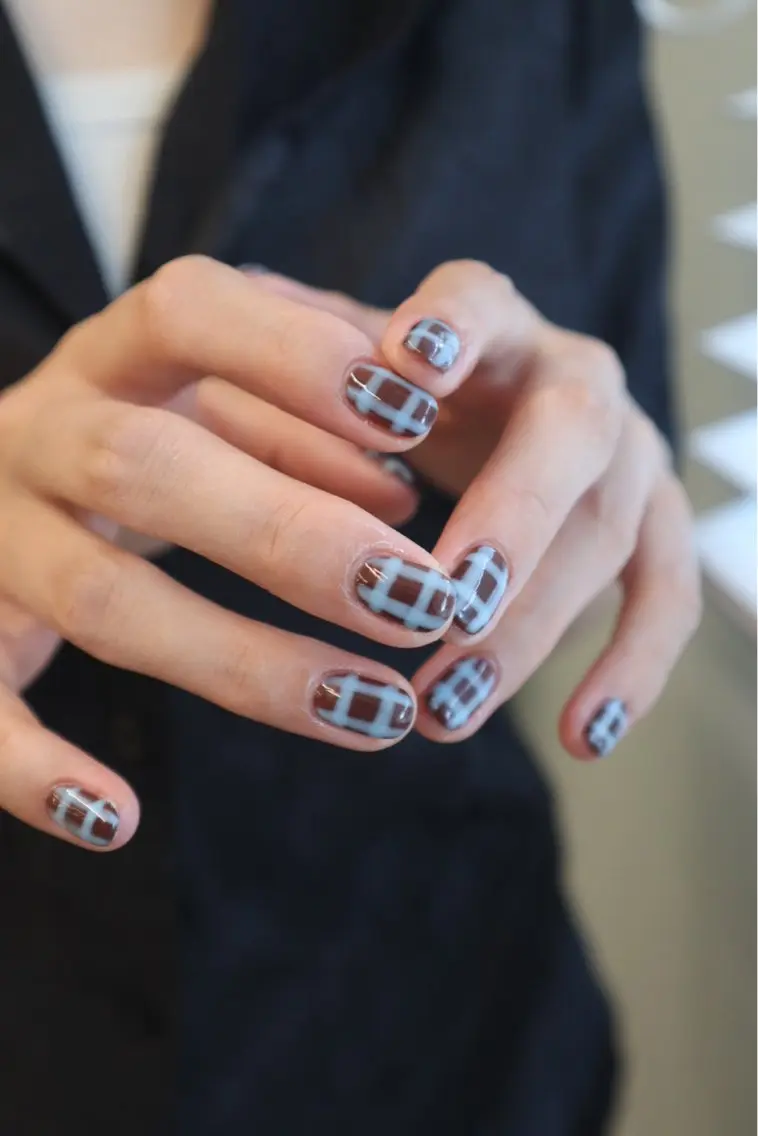 ネイル ブラウン ハンドネイル chika / nailのネイルデザイン