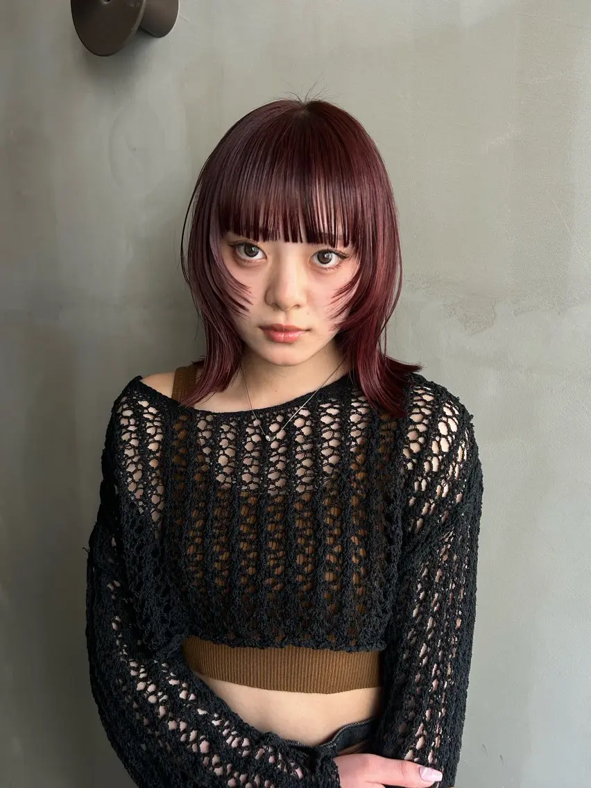 ショート レイヤー/暖色カラー /似合わせ/Moeのヘアスタイル