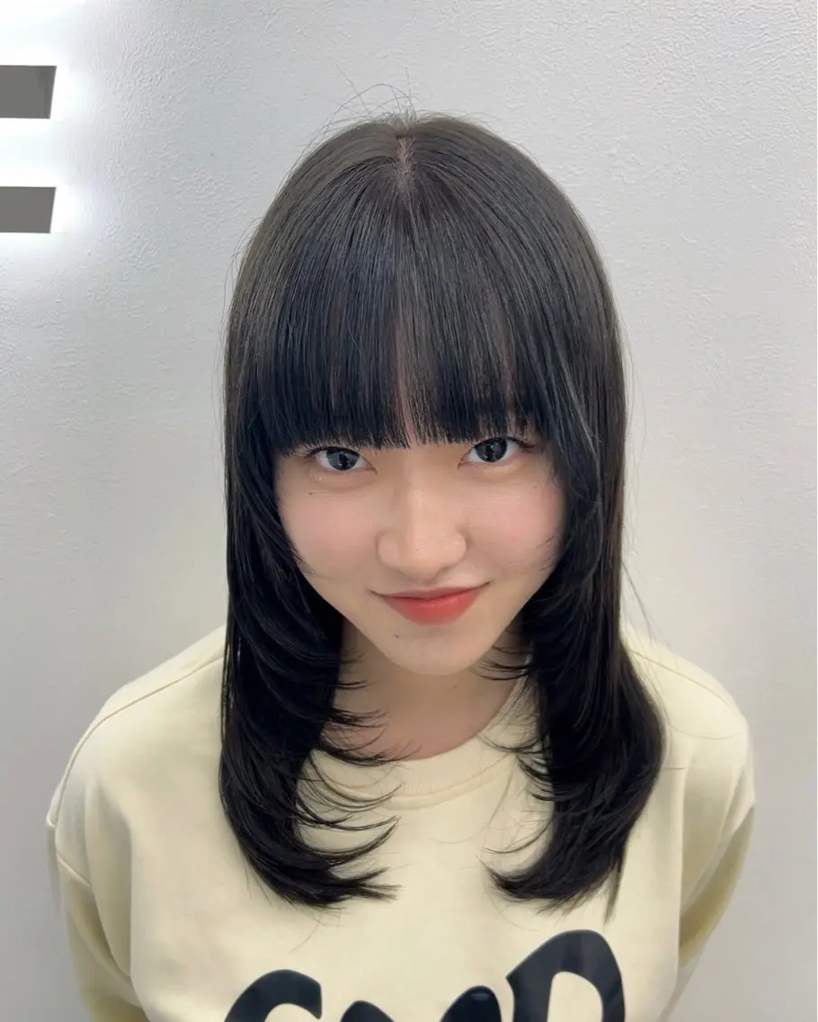 ミディアム 🤍ワンホンヘア 🤍Rikuto🤍のヘアスタイル